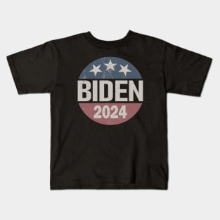 Vintage Biden 2024 Kids T-Shirt